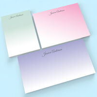 Soft Ombre Monarch Note Card Collection