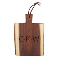 Personalized Walnut 9-inch Serving Board