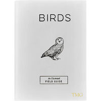 Illustrated Field Guide to Birds Personalized Leather Book