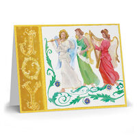 Joy Angels Folded Holiday Cards