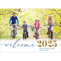 Welcome in the New Holiday Photo Cards