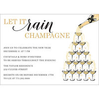 Champagne Tower Invitations