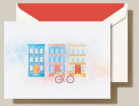 Perfect Day City Bike Ride Boxed Folded Note Cards