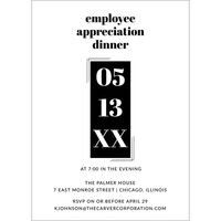 Date Block Invitations