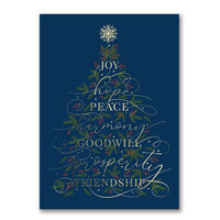 Christmas Friendship Folded Holiday Cards