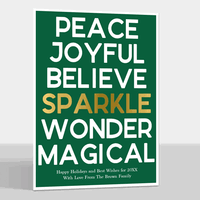 Holiday Wishes Foil Flat Holiday Cards