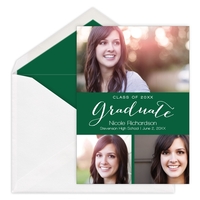 Graduate Collage Photo Graduation Announcements