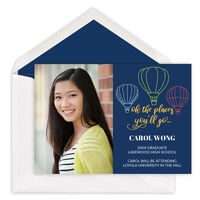 Place You'll Go Photo Graduation Announcements