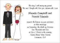 Customized Wedding Invite
