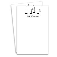 Music Notes Notepads