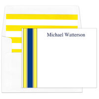 Blue & Yellow Note Cards