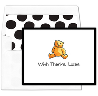Pooh Bear Foldover Note Cards