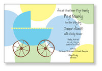 Carriage Boy Invitations