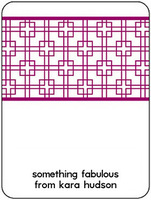 Squares Large Gift Stickers