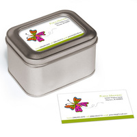 Butterfly Calling Cards in Tin Holder