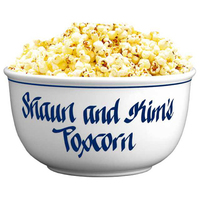 Stoneware Popcorn Bowl