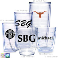 University of Texas Personalized Tumblers