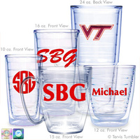 Virginia Tech Personalized Tumblers