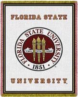 Florida State University Seal Stadium Blanket