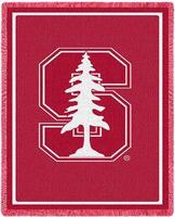 Stanford University Cardinal All Red Woven Stadium Blankets