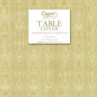 Gold Moire Tablecover