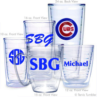 Chicago Cubs Personalized Tumblers