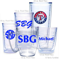 Texas Rangers Legacy Personalized  Tumblers