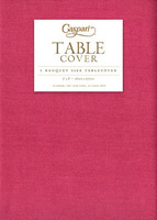 Pink Linen Like Banquet Tablecover