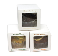 Personalized Cupcake or Muffin Gift Boxes