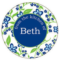 Beth Round Gift Stickers
