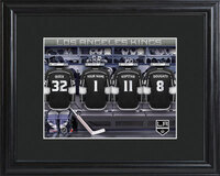 NHL Los Angeles Kings Locker Room Photo