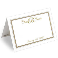 Golden Rule Printed Placecards