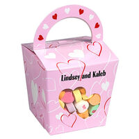 Entwined Hearts Small Basket Tote
