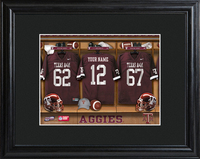 Texas A&M Aggies Football Locker Room Photo