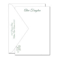 Whimsical Flower Flat Note Cards
