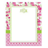 Daisy Lilly Flat Monogram Note Cards