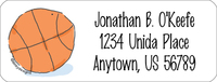 Basketball Anyone? Return Address Labels