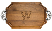 Walnut Selwood 12x18 inch Monogrammed Cutting Board