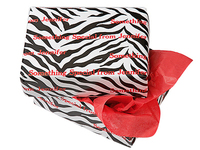 Zebra Stripe Personalized Gift Wrap