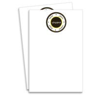 Black and Yellow Circle Notepads
