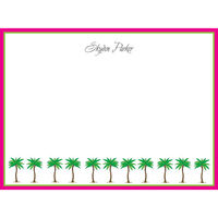 Palm Trees Flat Note Cards
