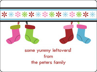 Christmas Stockings Large Personalized Seals
