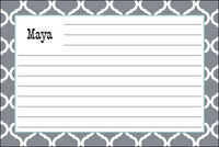 Gray Ann Tile Recipe Cards