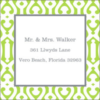 Lime Cameron Stickers