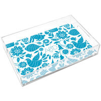 Acapulco Large Lucite Tray by Jonathan Adler
