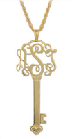 Gold Key to My Heart Pendant