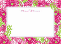White Zin Flat Note Cards
