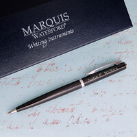 Personalized Waterford® Black Arcadia Ballpoint Pen