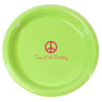 Personalized Teen Party Plastic Plates