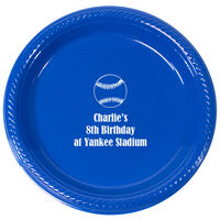 Personalized All Star Plastic Plates
